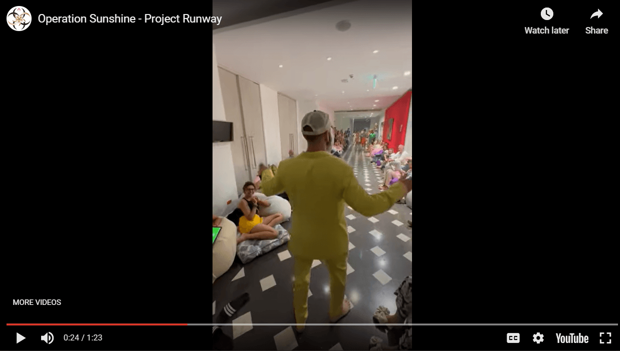 Mark is auctioning his legendary yellow suit