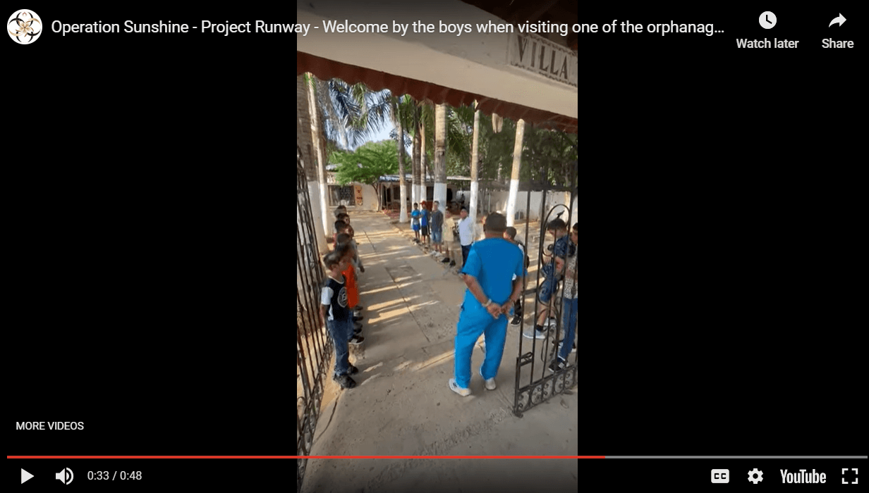 Boys welcome at orphanage