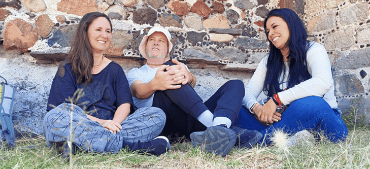 Featured image for “Chanting Friends at Teotihuacan: Molten Gold Mantra, Jaguars, and Ancient Flutes”